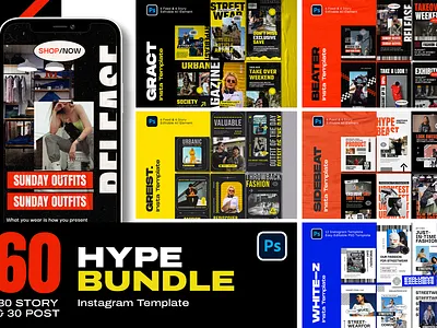 60 Hype Bundle Instagram Template story