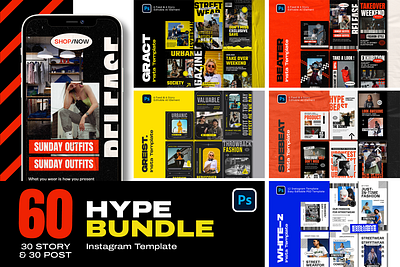 60 Hype Bundle Instagram Template story