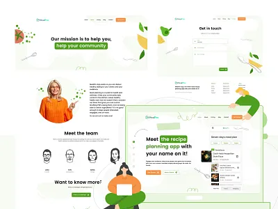 MealPro Saas Website Design (Figma, Webflow) adil shehzad customwebsitedesign design graphic design illustration landingpage saas website saas website design ui web designer webdesign webflow webflow designer webflow developer webnemtechnology websitedesign
