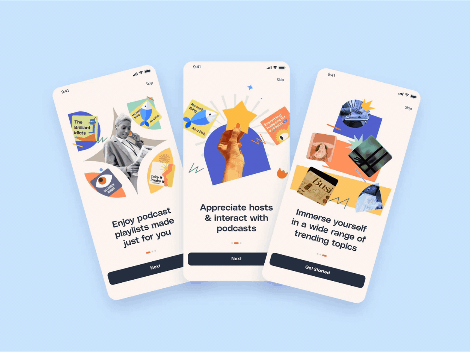 Godcast animation branding design illustration logo ui ui ux design uidesign web webdesign website