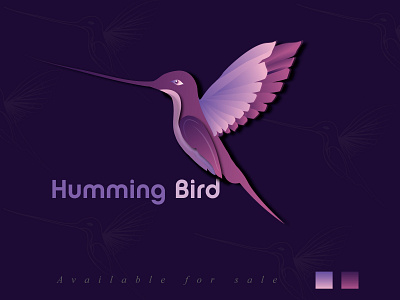 Humming Bird Modern Logo bird logo branddesigner branding creative logo design gradient logo graphic design gridlogo illustration logo logo design logo designer logoideas logoinspire logomark logos logosai modern logo professionallogo symbol