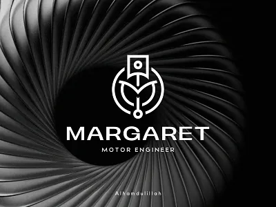 Margaret Motor Engineer - M Letter Logo automobile logo automotive engineering electric motor engineer engine gear logo letter logo 99designs m letter mechanic mlogo monogramlogo motor engineer logo motorbike motorcycle motorsport piston rimongraphics trend logos web app design