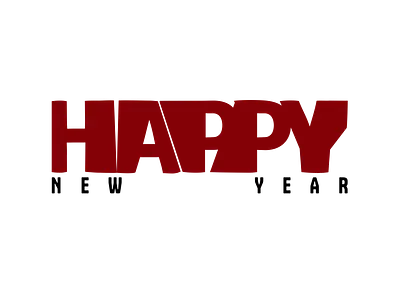 HAPPY NEW YEAR 2023 - RED SIMPLE COOL WORDINGS 2023 chinese chinese new year christmas design happy happy new year happy new year 2023 happy new year background happy new year quotes happy new year wishes hello 2023 lucky new years eve simple stickers t shirts trendy typography welcome 2023