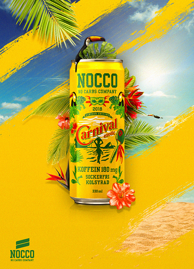 Nocco Advertisement advertisement beach drink nocco summer
