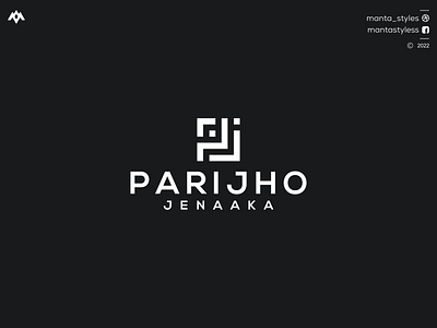 PARIJHO JANAAKA app branding design icon illustration j logo letter logo minimal p logo pj logo ui vector