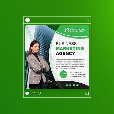 Corporate Social Media design advert branding business corporate creative design flyer illustration logo social media ui