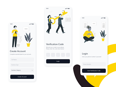 Talabya Delivery login (light theme) design mobile ui ui design uiux ux uxdesign uxui