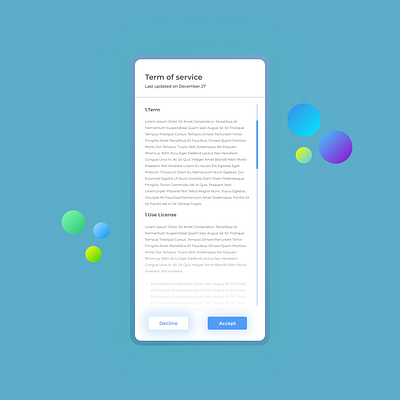 Term of service 089 challenge dailyui design termofservice