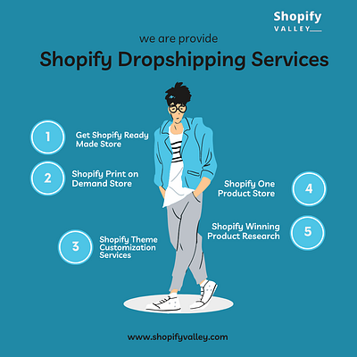 Shopify Dropshipping Service branding design logo shopify store design shopify store design service website design website developing