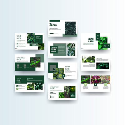 PowerPoint Presentation branding design graphic design illustration logo
