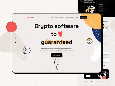 Crypto and Web 3 landing page design adil shehzad customwebsitedesign design graphic design landingpage nft ui web3 webdesign webflow webflow designer webflow developer webnemtechnology websitedesign