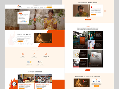 Hope After Fire – A Path to Healing & Resilience adobexd charityux empathyindesign hopeafterfire socialimpactdesign uiux uxforgood webdesign xd