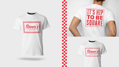 Reggie's Detroit Pizza branding graphic design landing page logo merch design pattern design pizza pizza logo restaurant branding t shirt design web design website