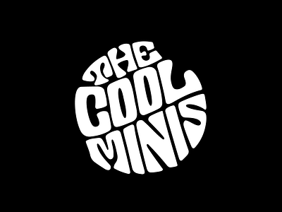 The Cool Minis calligraphy font lettering logo logotype typography vector