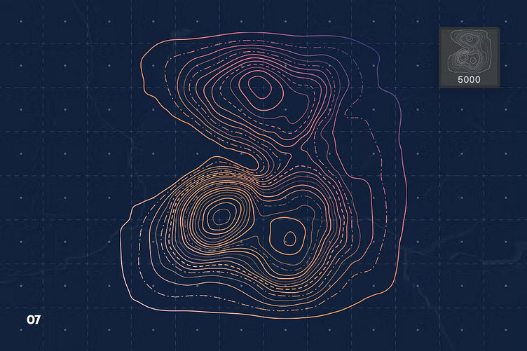 Topographic Map Brushes by Jose Garcia on Dribbble