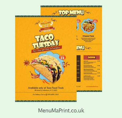 Best Leaflets & Flyer Printing Services Near Me | MenuMa Print flyer printing uk