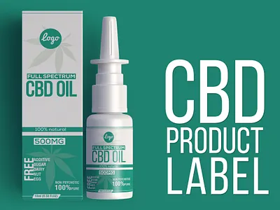 CBD Label & box design branding cbd cbd label design design graphic design illustration label label design logo packaging packaging design typography ui ux vector
