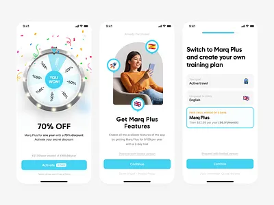 Marq: Experiments with Paywalls #2 app design ios mobile paywall paywalls ui ux