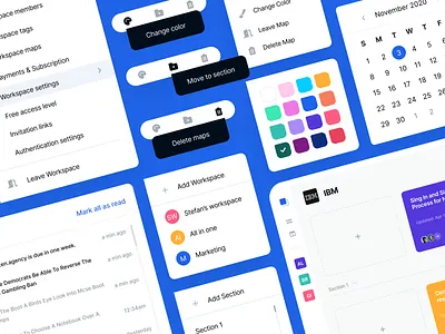FeatureMap – Dashboard Settings bazen agency collaboration app dashboard dashboard settings dashboard ui design feature map management tool project management project management tool task management team management time management ui ux
