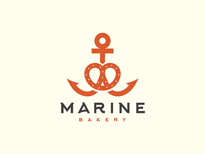 Marine /barery/ anchor bakery logo marine