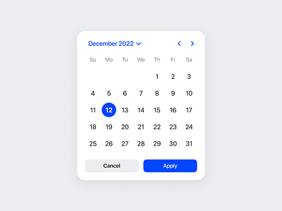 Date Picker component component date picker