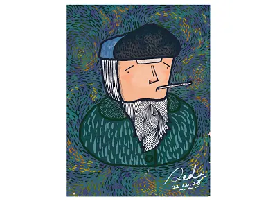 another day design illustration procreate