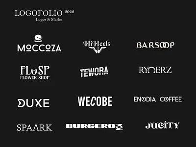 Logofolio 2022 branding design graphic design logo typography