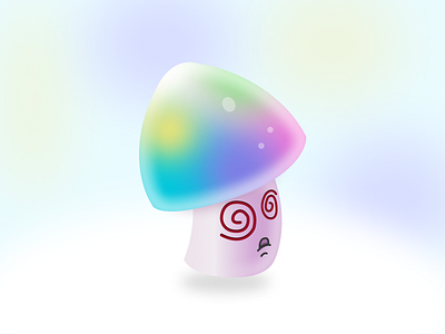 Hypnoshroom - Mushroom Mania 3d branding catchy design graphic design graphics icon illustration inspiration logo minimal vector