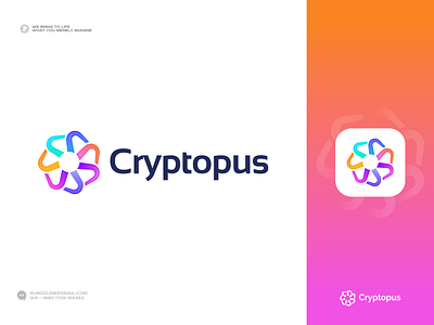 Colorful, Web3, Crypto Logo, Modern, Flat Futuristic Logo a b c d e g h i j k l m n best logo designer blockchain technology branding colorful crypto logo cryptocurrency ecommerce flat minimalist logo letter mark monogram logo logodesign logotype modern logo o p q r s t u v w x yz octopus symbol typography vector web3 logo