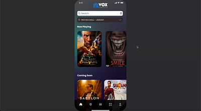 Movie Ticket App app mobile movie ticket ui ux