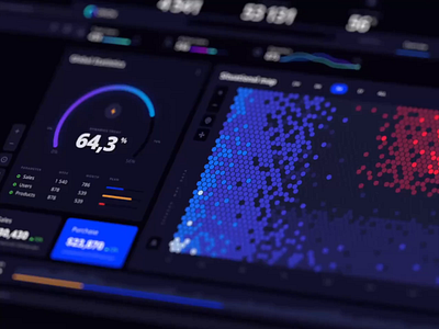 Orion UI kit for Figma ai chart crypto cyber dashboard data dataviz desktop future hex infographic machine learning node product saas service statistic template ui widget