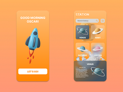 WIKI SPACE graphic design ui