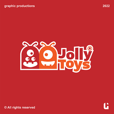 Logo Design Concept for JOLLY TOYS 3d animation branding design graphic design illustration logo motion graphics ui vector