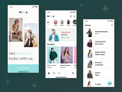 E-commerce | Fashion Mobile app brand identity branding categories clothes app design e commerce app fashion app graphic design listing design logo mockup design morden app shopping app stylist app ui uiux vector website design