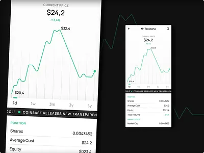 Crypto Exchange Details Screen blockchain coin details cryptocurrency cryptocurrency news digital currency financial markets financial news go trade investing app latest news market updates trading app
