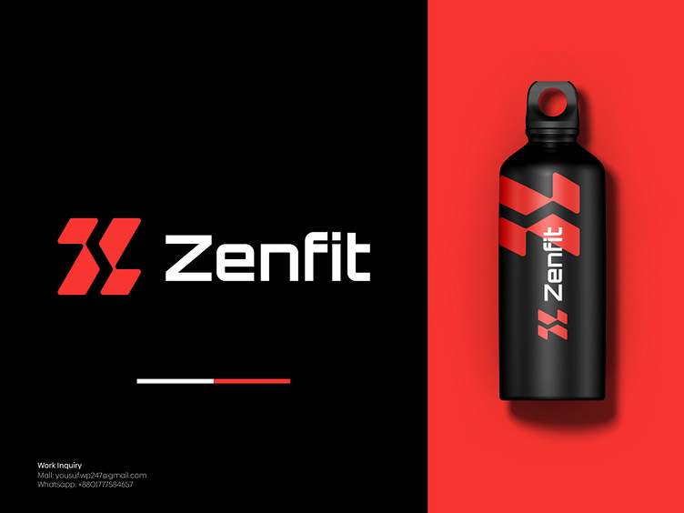 Zenfit Logo Design 