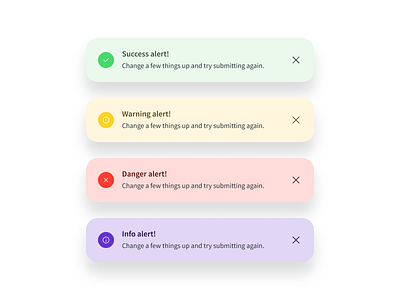Alert component alert ui uidesign userinterface ux uxui web