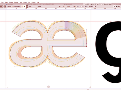 Type Design 33 2d art artwork design font fontlab graphic design lettering modern type design typeface typography vector