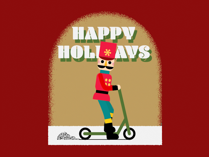 Nutcracker soldier after aftereffects animation electric step motion graphics nutcracker rubberhose