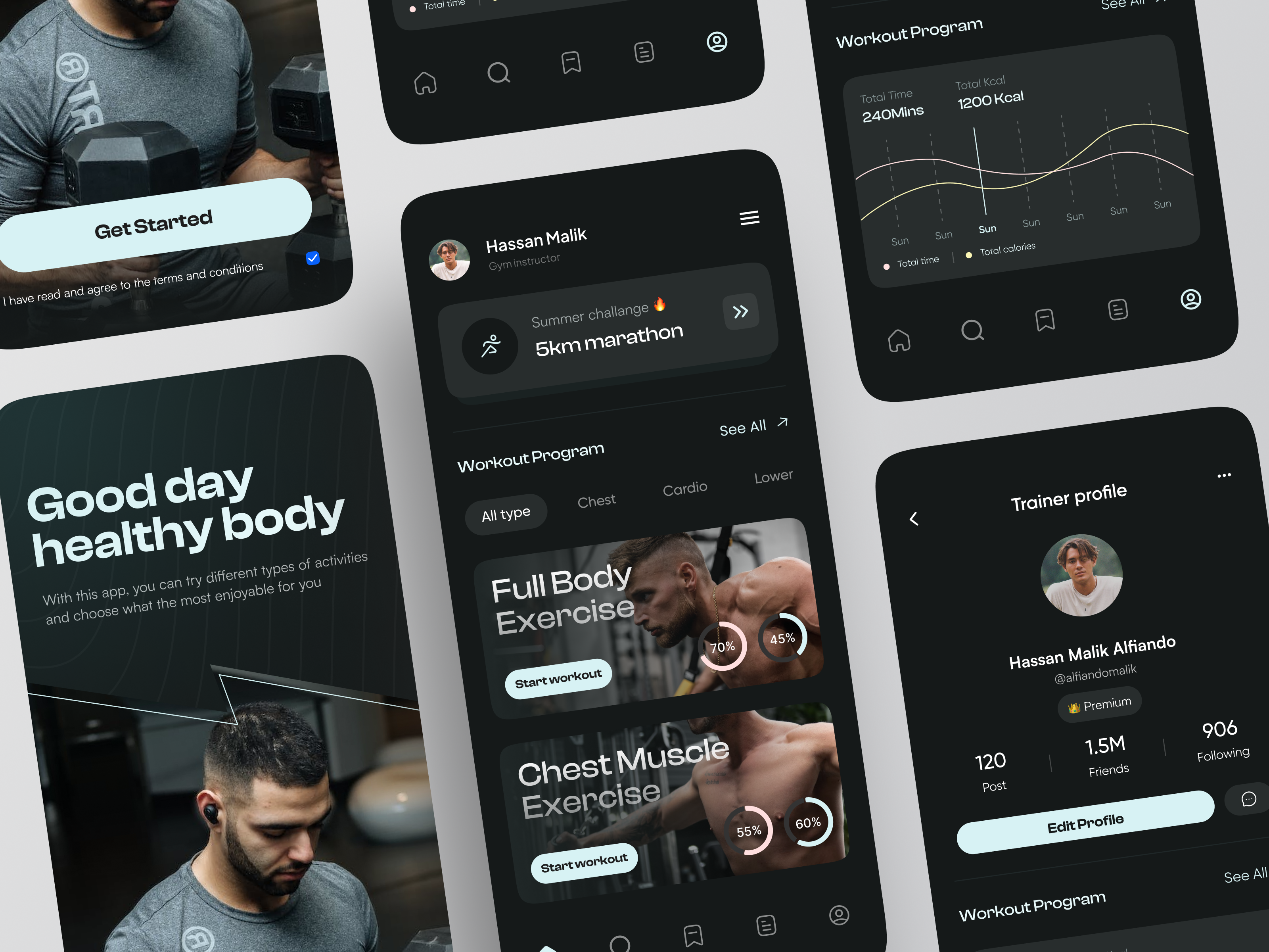 Oyo Fitness - Workouts by kreativa on Dribbble