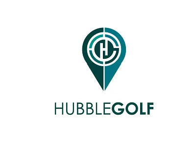 HUBBLE GOLF branding graphic design logo