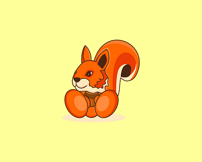 fox happiness logo mascot cartoon industrial animal cartoon character children cute design fox fun graphic design happiness illustration logo mascot minimalist playful redfox
