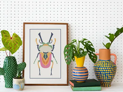Colorful Insects animal beetles branding colorful insect design graphic design graphic illustration illustration insect product design vector