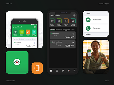 Banco Azteca App 2.0 app banking ui