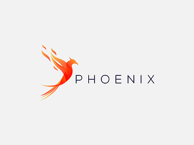 Phoenix Logo 3d animation app bird logo fire bird fire bird logo fire logo game graphic design illustration logo motion graphics phoenix phoenix bird phoenix bird logo phoenix logo strong ui ux vector