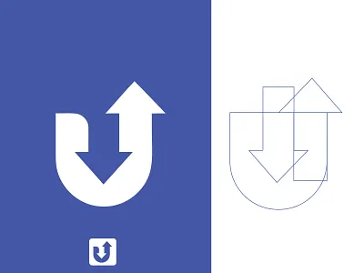 Letter U E-Commerce logo best logo branding e commerce logo letter logo logo logo collection logo design logo make logo mark logo type logos modern logo