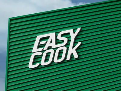 Easy Cook branding graphic design typography