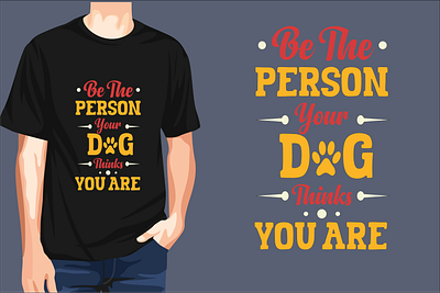 Dog T-shirt Lettering Design animals apparel calligraphy design dog dog dad dog love dog mom graphic design illustration lettering logo pet t shirt typography vector