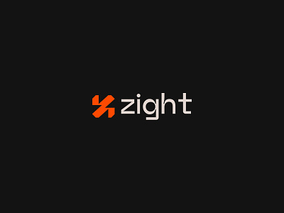 Zight Logo branding design graphic design logo vector