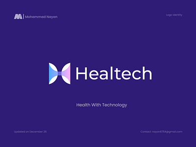 Healtech modern health service company logo, H letter logo 99 design logo biology brand guidelines brand identity design branding creative logo graphic design healthcare hospital logo design mbbs medicalstudent medschool minimal logo nurses nursing pharmacy science surgery technology